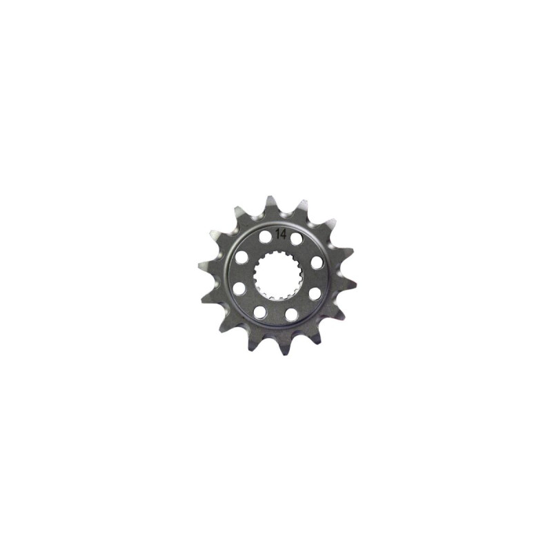 Pignon avant 14T SCAR pour transmission moto - Honda CR 250 R, Honda CRF 250 R et Honda CRF 450 R