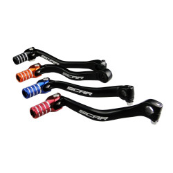 Levier sélecteur orange SCAR pivot pour moto - KTM EXC 250, KTM EXC 250 TPI et KTM EXC 300