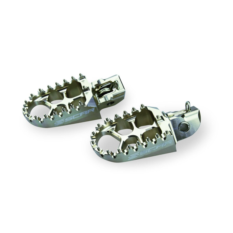 Repose-pieds SCAR Racing EVO - marque française pour motocross - KTM EXC 250