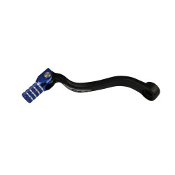 Levier de vitesse SCAR Racing noir et bleu - accessoire motocross français - KTM EXC 125