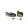 Repose-pieds titanium SCAR Racing mud - accessoire motocross français - Yamaha YZ 250 F