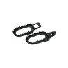 Repose-pieds acier SCAR Racing noir - accessoire motocross français - KTM EXC 250 TBI