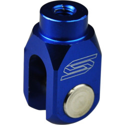 Chape frein SCAR Racing bleu - accessoire motocross français - Yamaha YZ 125