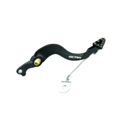 Pédale de frein SCAR Racing RBP203BK noire - Honda CRF 250 R, Honda CRF 250 RX et Honda CRF 450 R