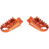 Repose-pieds standard SCAR Racing S5211OR orange - KTM EXC 250, KTM EXC 300 et KTM EXC-F 250