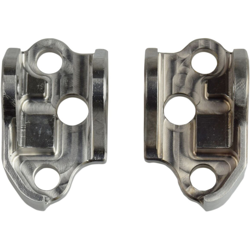 Support fixation repose-pieds SCAR Racing titane - Yamaha YZ 250 F