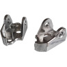 Support fixation repose-pieds SCAR Racing titane - Yamaha YZ 250 F