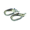 Repose-pieds titane anti-mud SCAR Racing - Honda CR 250 R, Honda CRF 250 et Honda CRF 250 L