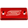 Couvercle réservoir frein rouge SCAR Racing – Billet alu - Yamaha YZ 125