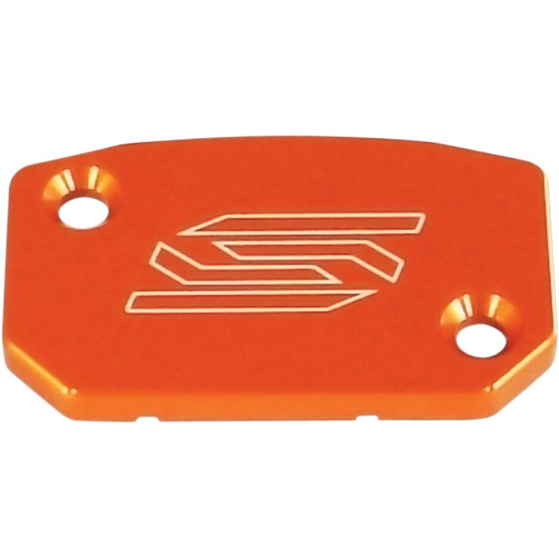 Couvercle réservoir frein orange SCAR Racing – Alu billet - KTM EXC 250