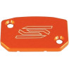 Couvercle réservoir frein orange SCAR Racing – Alu billet - KTM EXC 250