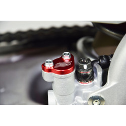 Couvercle réservoir frein rouge SCAR Racing – Billet alu - Honda CR 250 R