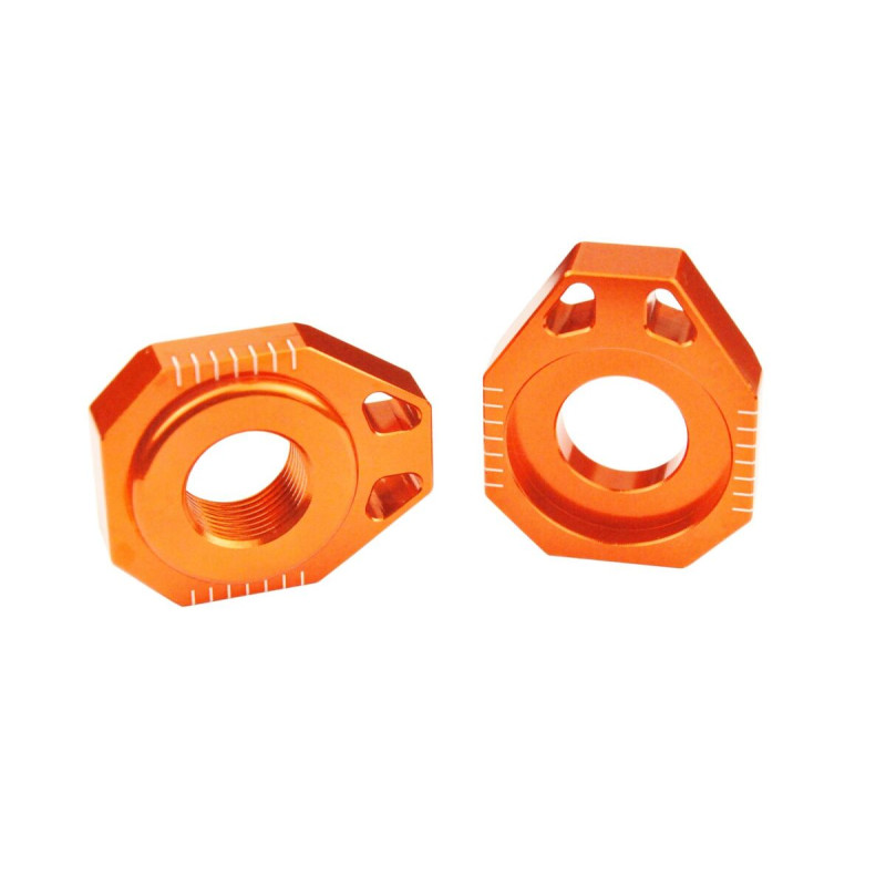Blocs axe SCAR Racing orange – Alu anodisé - KTM SX 125, KTM SX 150 et KTM SX 250