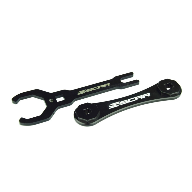 Clé bouchon fourche 49 mm SCAR Racing - Honda CRF 450 R, Yamaha YZ 125 et Yamaha YZ 125 X