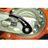 Tendeur d'axe arrière motocross SCAR Racing RAP510BK noir - KTM EXC 250 TBI