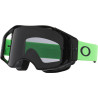 Masque Cross OAKLEY Airbrake Lite Moto Green écran Gris Foncé