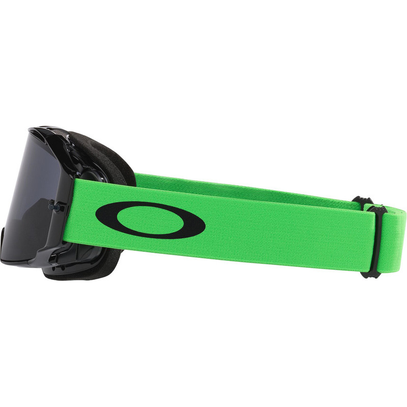 Masque OAKLEY Airbrake Lite Moto Green Gris Foncé | Masque Oakley motocross