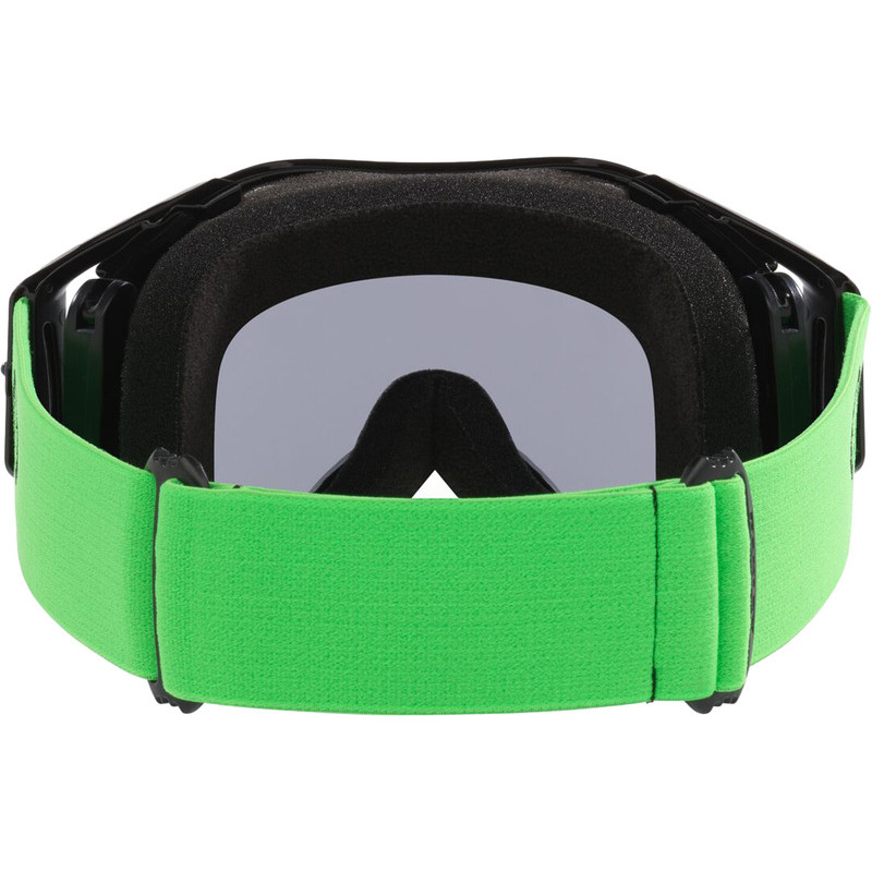 Masque OAKLEY Airbrake Lite Moto Green Gris Foncé | Masque Oakley motocross