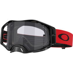 Masque OAKLEY Airbrake Lite Moto Red écran Light Grey