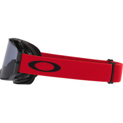 Masque OAKLEY Airbrake Lite Moto Red Gris Clair | Masque Oakley motocross