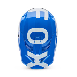 Casque Enfant Fox V1 SHIELD Bleu 2026 | Casque motocross Enfant Fox V1