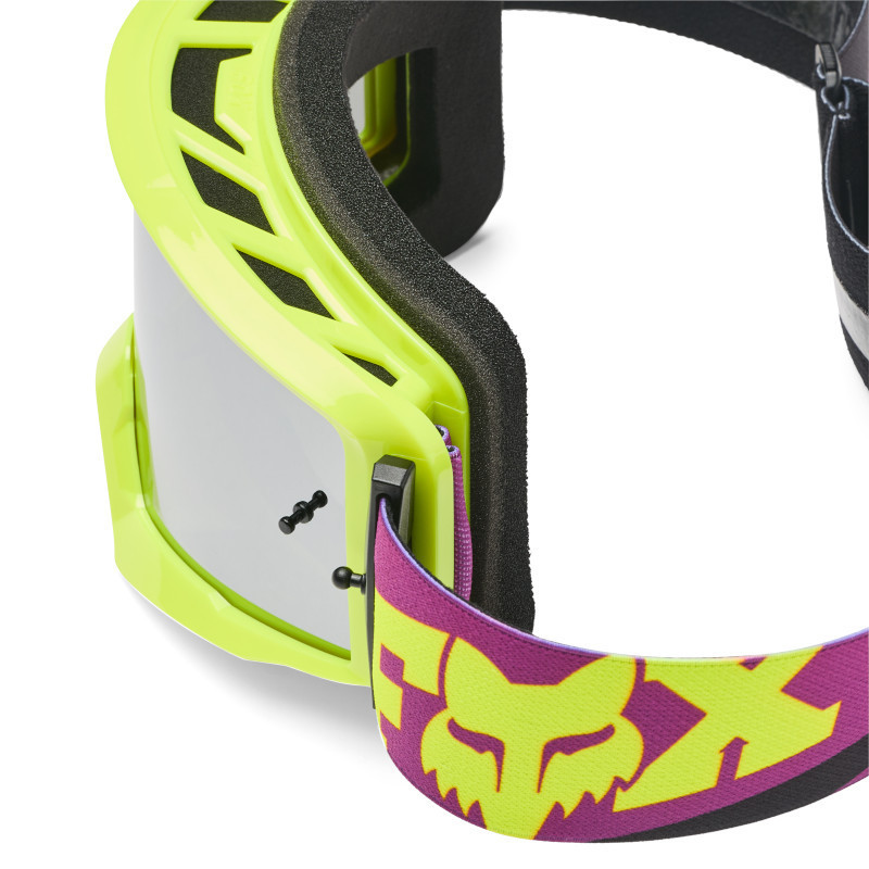 Masque moto cross Fox Main RAID Violet 2027 | Masque FOX moto cross