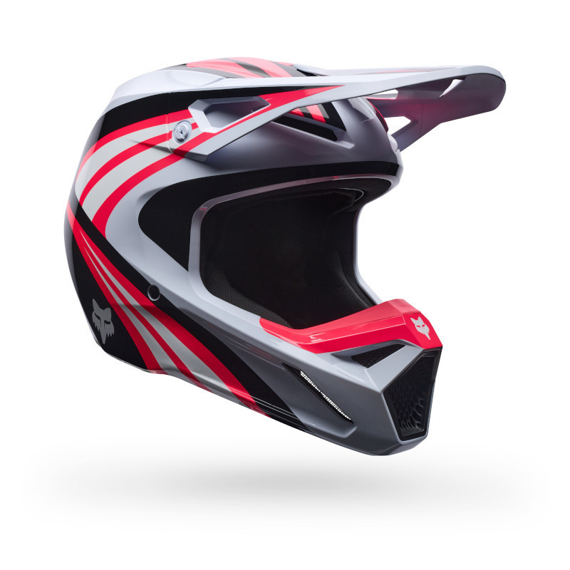 Casque Cross Fox V1 DRAFT Blanc 2027