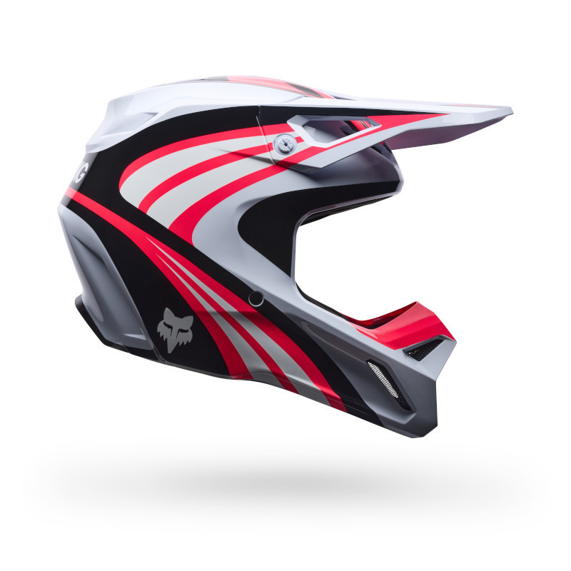 Casque Cross Fox V1 DRAFT Blanc 2027 | Casque Fox V1 DRAFT | FOX V1 DRAFT