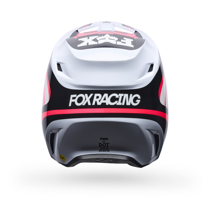 Casque Cross Fox V1 DRAFT Blanc 2027 | Casque Fox V1 DRAFT | FOX V1 DRAFT