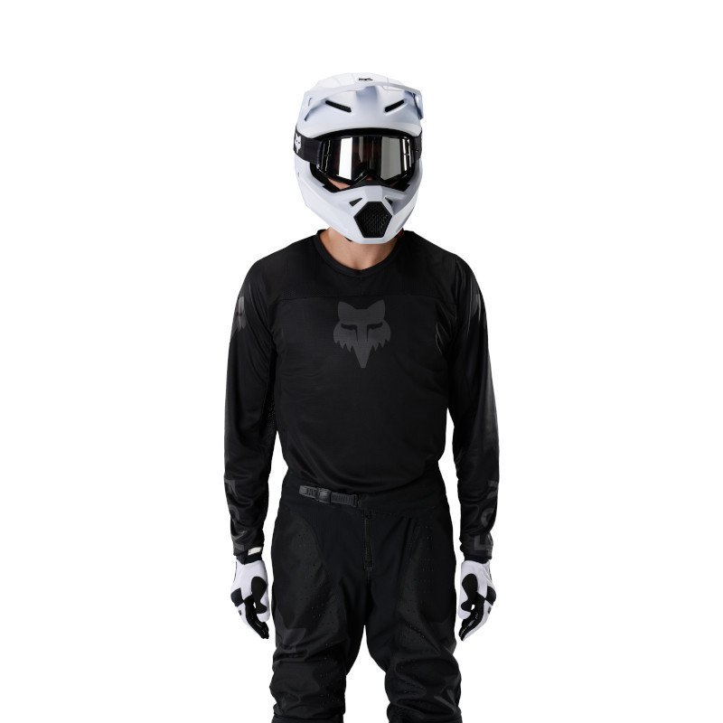 Maillot Cross Fox 180 BLACKOUT 2027 | Maillot motocross Fox Noir 2027