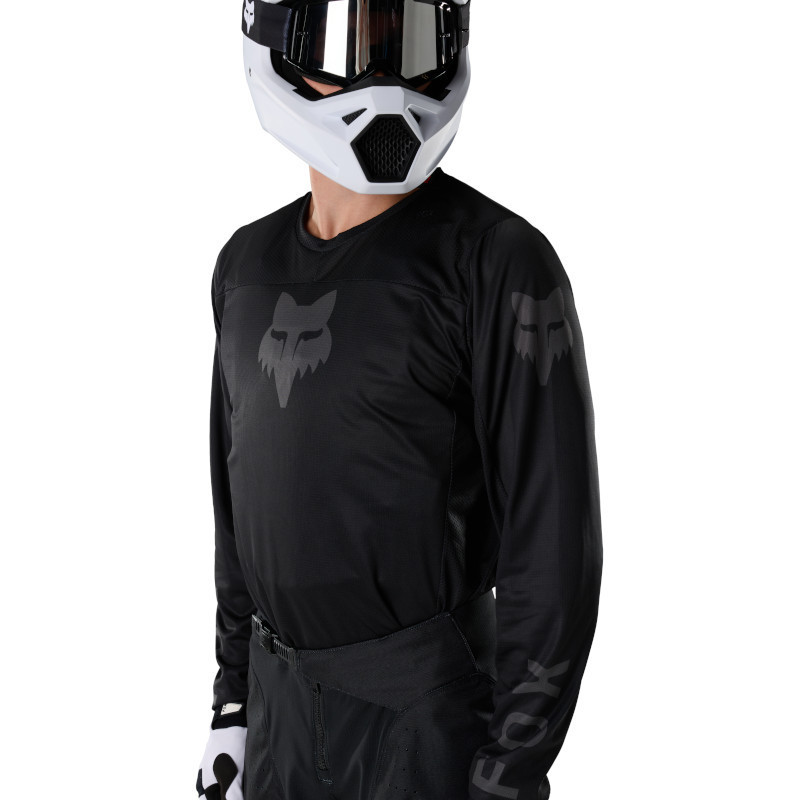 Maillot Cross Fox 180 BLACKOUT 2027 | Maillot motocross Fox Noir 2027