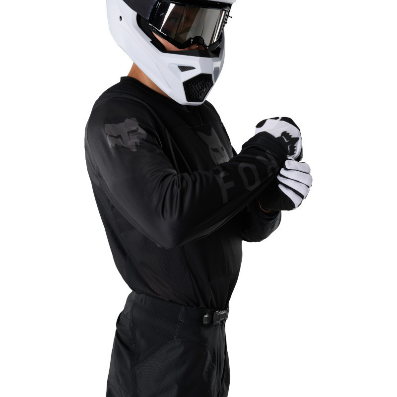 Maillot Cross Fox 180 BLACKOUT 2027 | Maillot motocross Fox Noir 2027