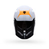 Casque Motocross Enfant Fox V1 NOBLE Noir Blanc | Casque Fox V1 Enfant