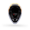 Casque Motocross Enfant Fox V1 NOBLE Noir Blanc | Casque Fox V1 Enfant