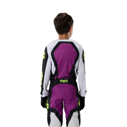 Maillot Fox Enfant 180 RAID Violet 2027 | Maillot Motocross Enfant violet