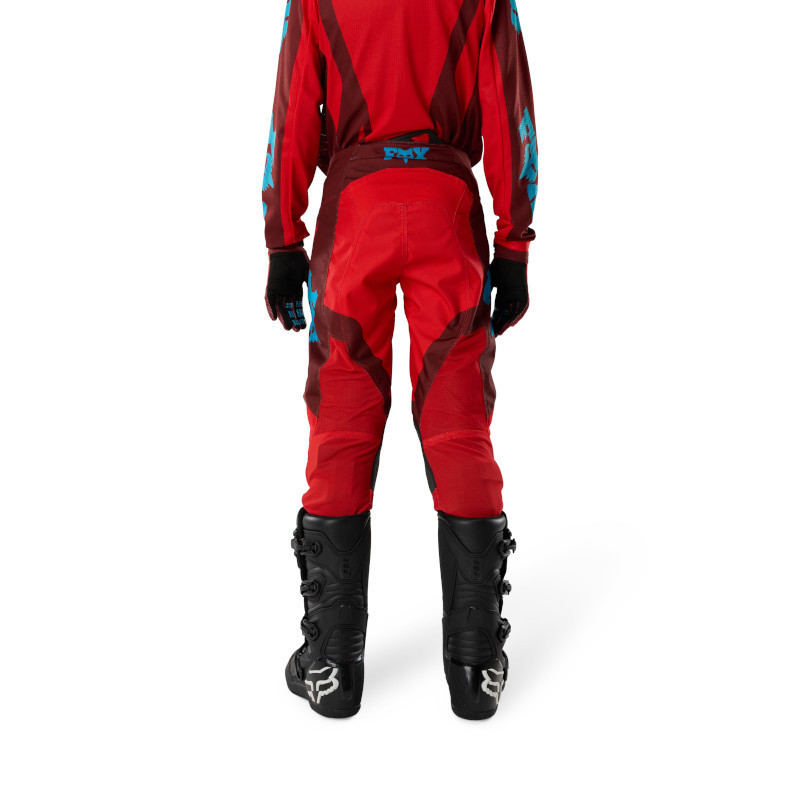 Pantalon Fox Enfant 180 RAID Rouge | Pantalon moto Cross enfant 6 ans