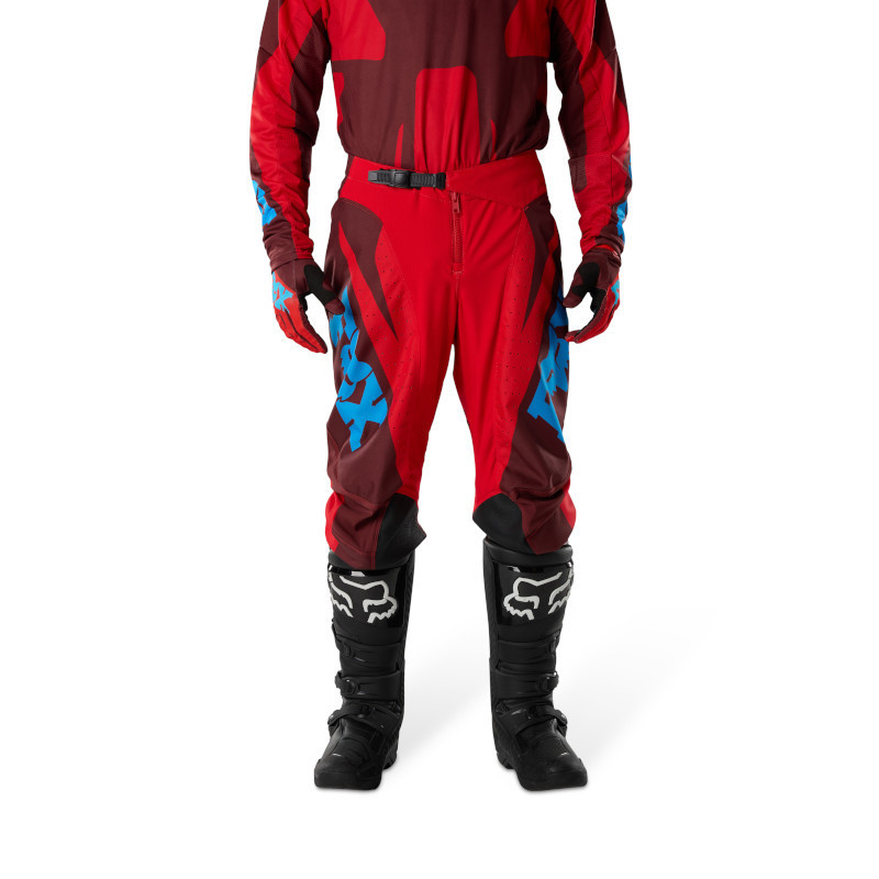 Pantalon Cross Fox 180 RAID Rouge 2027 | Pantalon Fox Motocross homme