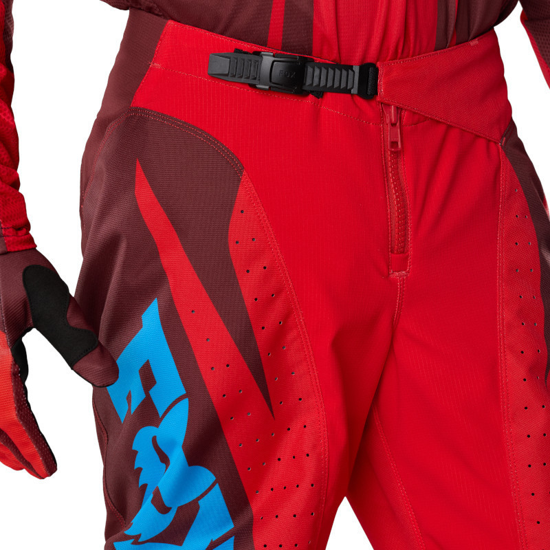 Pantalon Cross Fox 180 RAID Rouge 2027 | Pantalon Fox Motocross homme