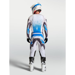 Tenue Alpinestars Fluid DRAG Gris Ucla Bleu | Tenue motocross alpinestar 2027