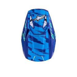Casque Alpinestars SM3 FALCON Bleu | Casque Motocross Alpinestar SM3 FALCON