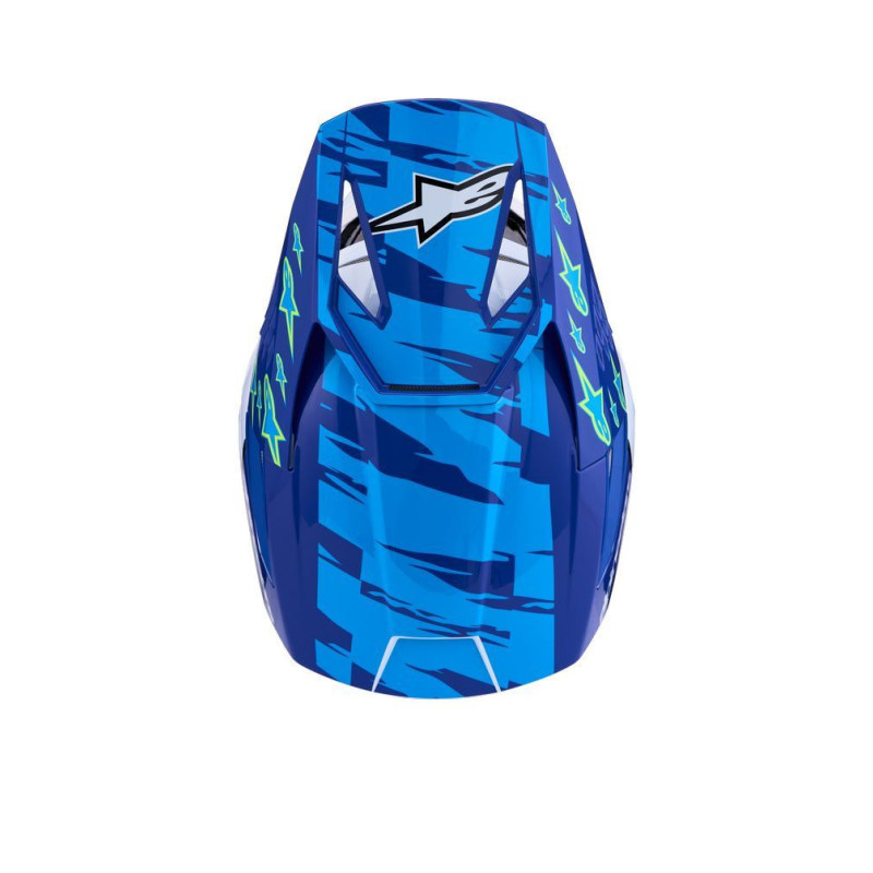 Casque Alpinestars SM3 FALCON Bleu | Casque Motocross Alpinestar SM3 FALCON
