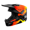 Casque Cross SHOT FURIOUS ZEBRA Jaune Fluo 2027