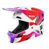 Casque Cross SHOT FURIOUS ZEBRA Rose 2027