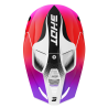 Casque Cross SHOT FURIOUS ZEBRA Rose 2027 | Casque Motocross Shot 2027