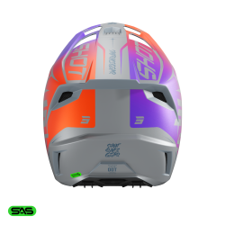 Casque SHOT SPEED SIDE Violet 2027 | Casque Motocross SHOT SPEED 2027