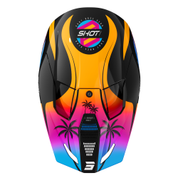 Casque SHOT ENFANT FURIOUS MIAMI Orange | Casque Motocross SHOT ENFANT