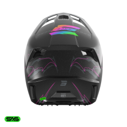 Casque Cross SHOT SPEED RAC Black Pearly | Casque Shot motocross 2027