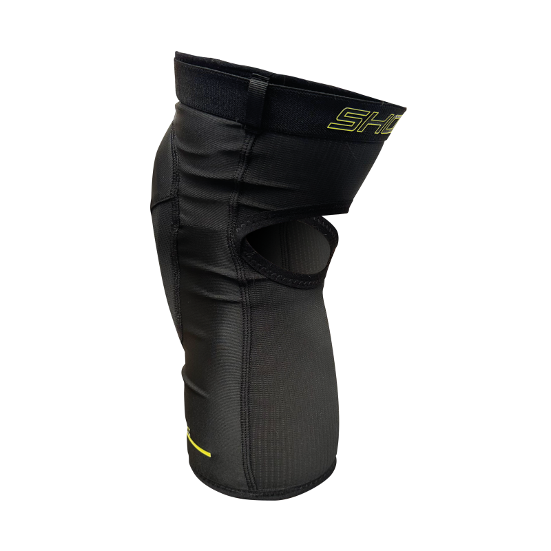Genouillères SHOT Enfant AIRLIGHT 2.0 Noir Jaune Fluo | Genouillère Motocross Enfant