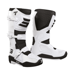Bottes cross SHOT RACE 4 blanches