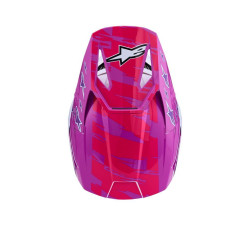 Casque Cross Alpinestar SM3 FALCON Violet | Casque alpinestar SM3 FALCON